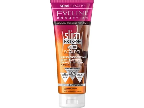 Eveline Slim Extreme 4D Scalpel Super Concentrated Body Serum Reduce Fat 250ml