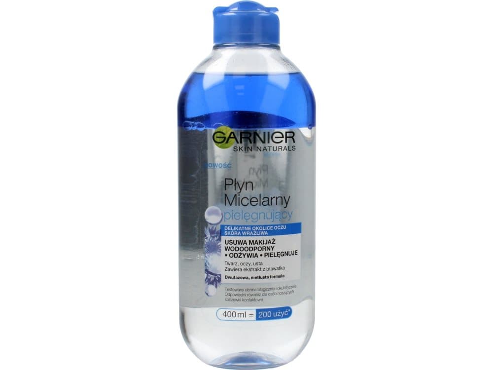 Garnier Skin Naturals Two-phase care micellar water with cornflower 400ml