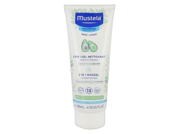 Mustela 2-In-1 puhdistusgeeli - Dame - 200 ml