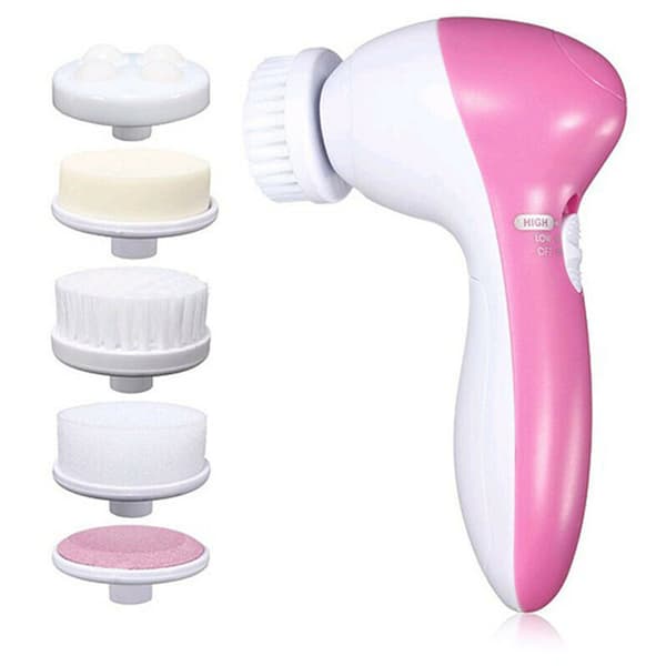 Effektfull 5in1 Multifunktionell Ansiktsrengörings Maskin Massage