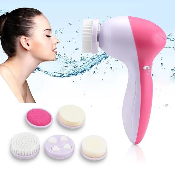 5in1 Multifunktionell Ansiktsrengörings Maskin Massage