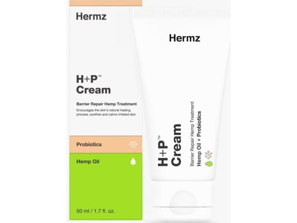 Hermz Creme H+p Series med hampaolja och kumminfröolja