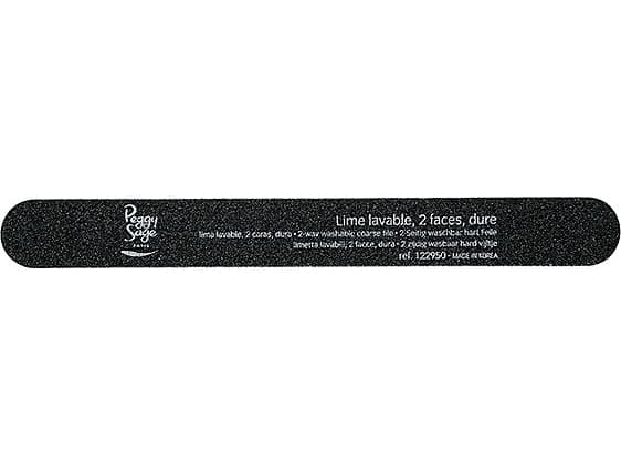 PEGGY SAGE_2-Way Nail File Coarse Double-Sided Nail File 100/100 Black