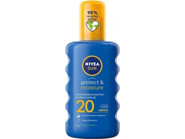 NIVEA_Sun Protect &amp; Moisture moisturizing sunscreen spray SPF20 200ml