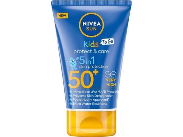 Nivea _Sun Kids Protect &amp| Care 5in1 Skin Protection SPF50+ Beskyttende solkrem for barn 50ml