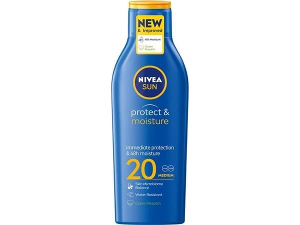 NIVEA_Sun Protect &amp; Moisture moisturizing sun lotion SPF20 200ml