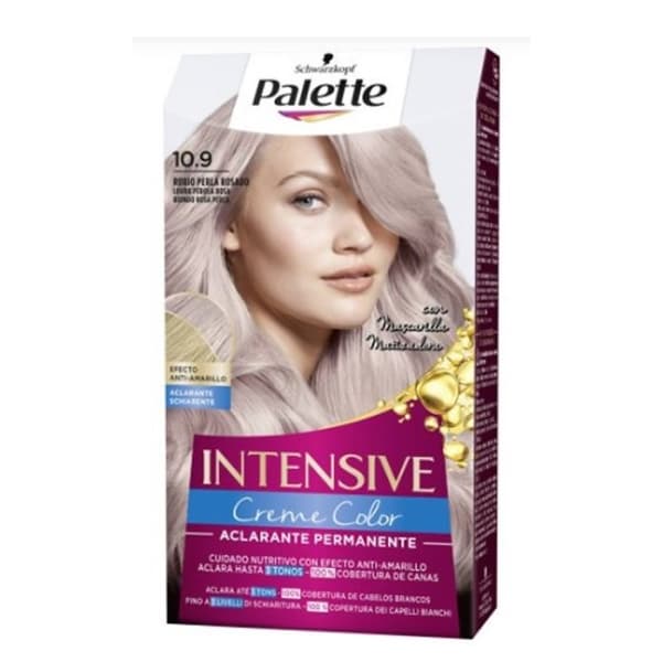 Schwarzkopf Palette Intensive Permanent Hair Cream Color, Tone 10.9 Pink