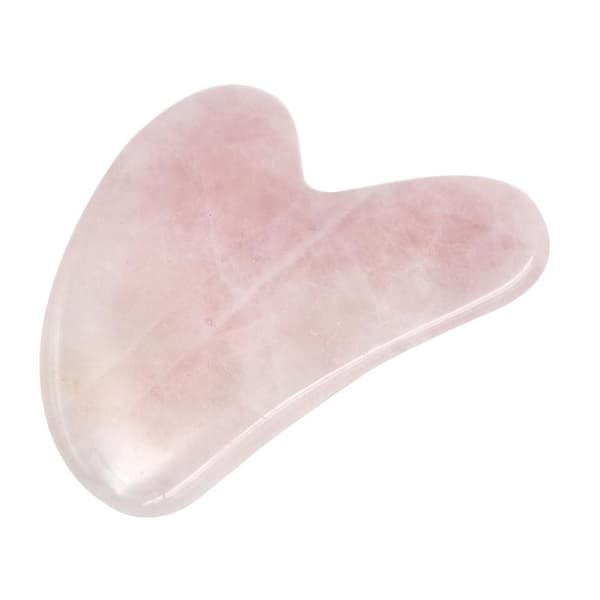 Gua Sha Skrapa / Sten - Äkta Mineralsten - Rose Quartz