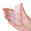 Miniatyrbild 4 av 5: Gua Sha Skrapa / Sten - Äkta Mineralsten - Rose Quartz