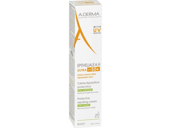 A-Derma A.H Ultra SPF 50+ Protection regenerating cream, 40 ml - Long expiry date!