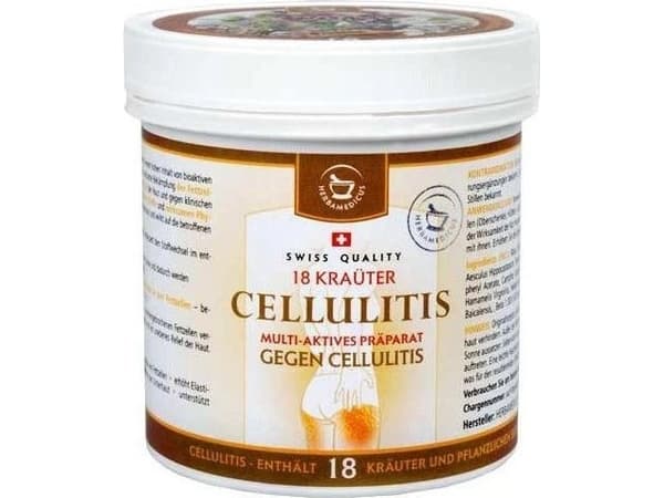 Herbamedicus Cellulitis, gel 500 ml - Lång giltighetstid!