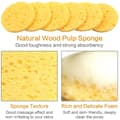 Pikkukuva 4 / 5: 2x Cleaning Sponge Clean Washing Face Skin Care Makeup Remover