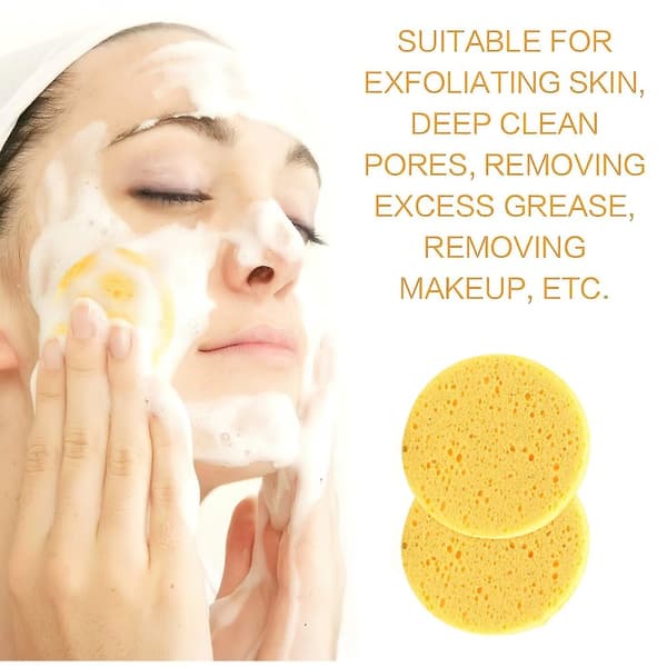 2x Cleaning Sponge Clean Washing Face Skin Care Makeup Remover
