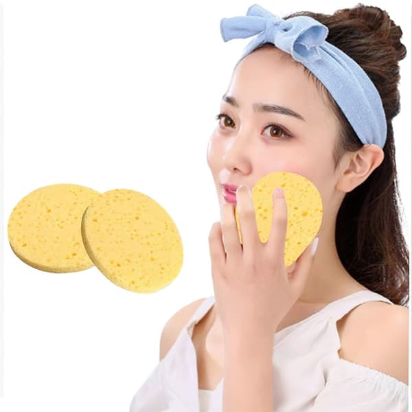 2x Cleaning Sponge Clean Washing Face Skin Care Makeup Remover