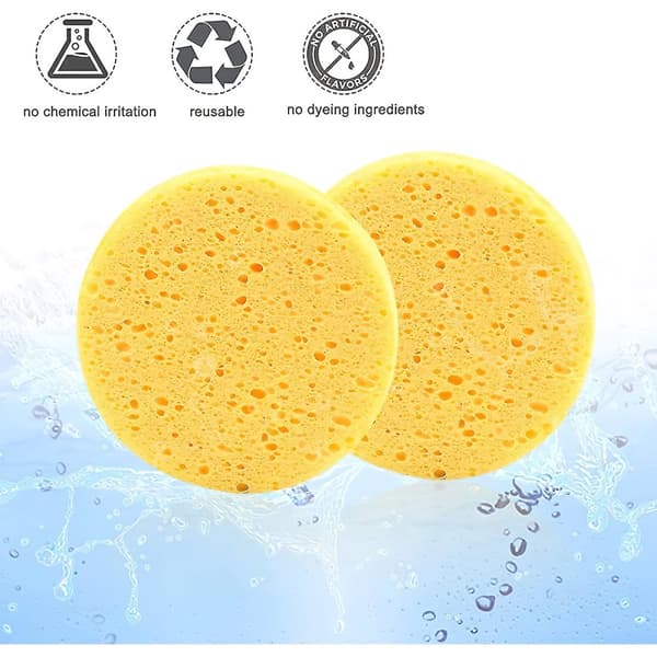 2x Cleaning Sponge Clean Washing Face Skin Care Makeup Remover