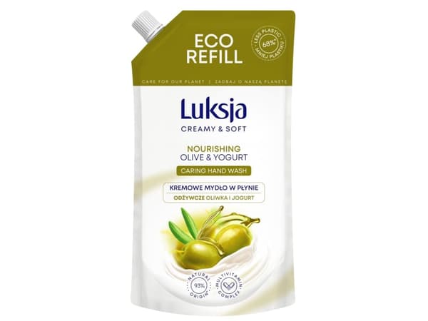 Luxja Creamy &amp; Soft Nourishing Olive &amp; Yoghurt Liquid Soap 400ml - varallaolo