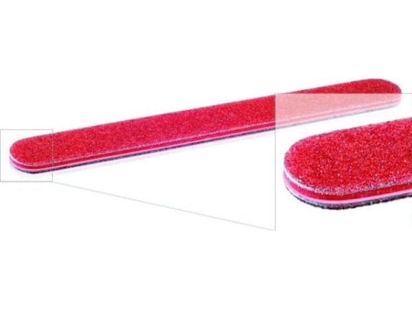 Activeshop STRAIGHT FILE TEFLON 80 RED
