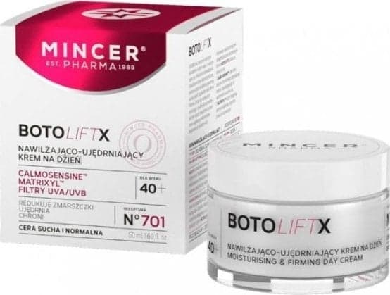 Mincer Pharma BotoLift X 40+ Creme fuktighetsgivende og oppstrammende for dagen 50ml
