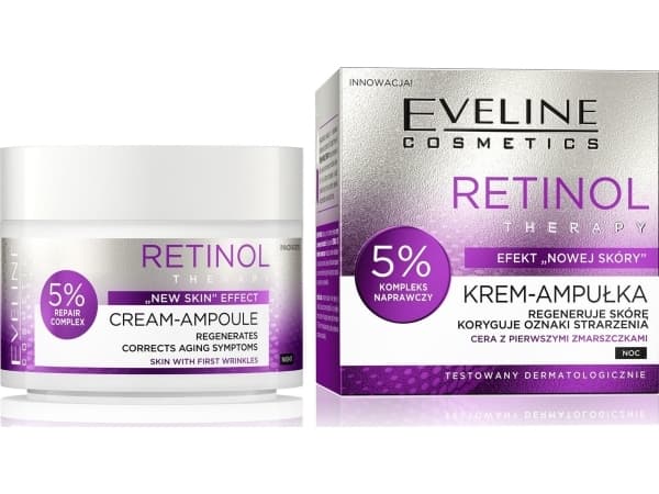 Eveline Retinol Therapy Creme - ampulle med reparasjonskompleks 50 ml
