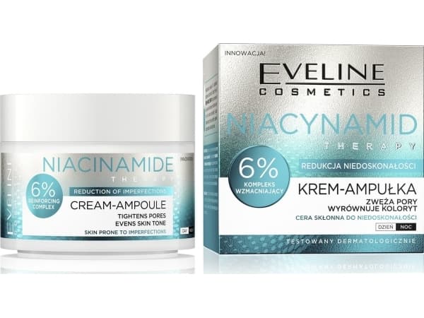 Eveline Niacinamid Therapy Creme - ampulle med forsterkende kompleks 50 ml