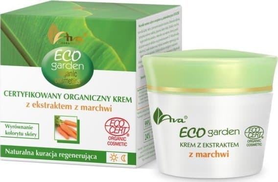 Alkotest AVA LABORATORIUM_Eco Garden Creme for ansikt 30+ med gulrotekstrakt 50ml