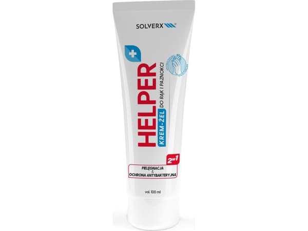 Solverx SOLVERX Helper Creme-geeli 2in1 käsille ja kynsille 100ml