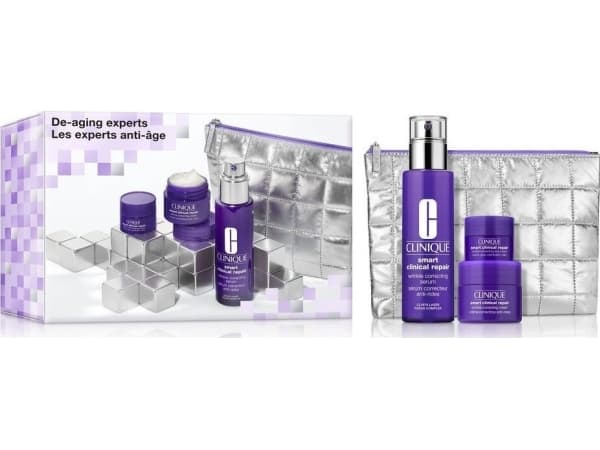 Clinique CLINIQUE_SET Avaldringseksperter Smart Clinical Repair Rynkekorrigerende Serum rynkekorrigerende serum 50ml + Smart Clinical Wrinkle Correct