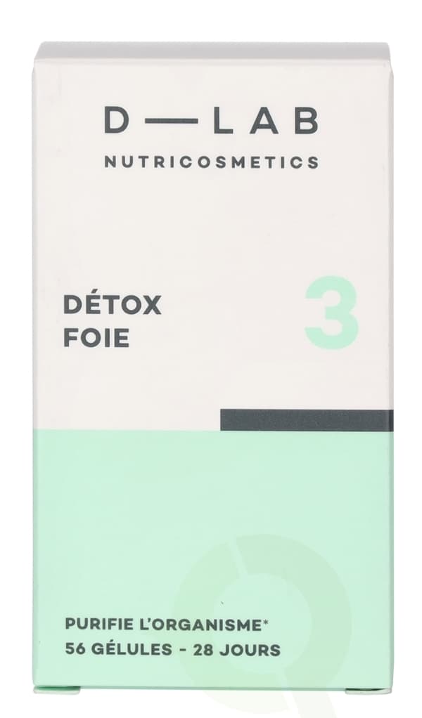 D-Lab Nutricosmetics D-Lab Detox Foie 3 Capsules 56 piece