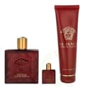 Miniatyrbilde 1 av 5: Versace Eros Flame Giftset 255 ml Edp Spray 100ml/ Bath & Shower Gel 150ml/Miniatura