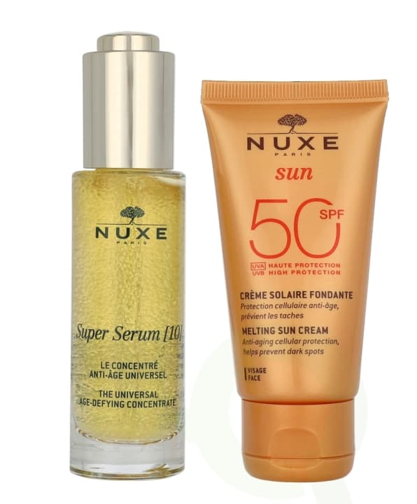 Nuxe Set 80 ml The Universal Age-Defying Concentrate 30 ml/SUN Melting Cream High Protection SPF50 Face 50 ml