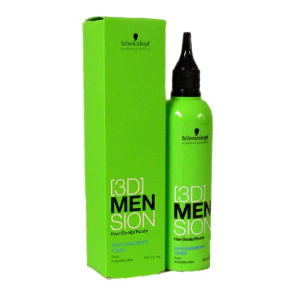 Schwarzkopf 3D Men Sion Anti-Dandruff Tonic Hair/Scalp/Roots