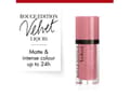 Miniatyrbild 2 av 5: Bourjois Rouge Edition Velvet, Rosa, Don’t Pink Of It !, 1 färger, Färgande, Unisex, Matt