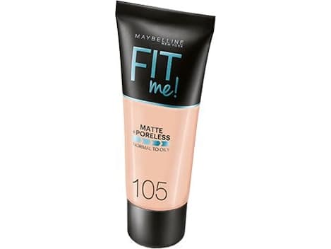 Maybelline - Fit Me Matte + Poreless Foundation - Natural Ivory 105 /Makeup /#10