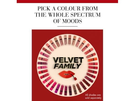BOURJOIS Rouge Edition Velvet Mat lipstick 15 Red-Volution 7 7ml