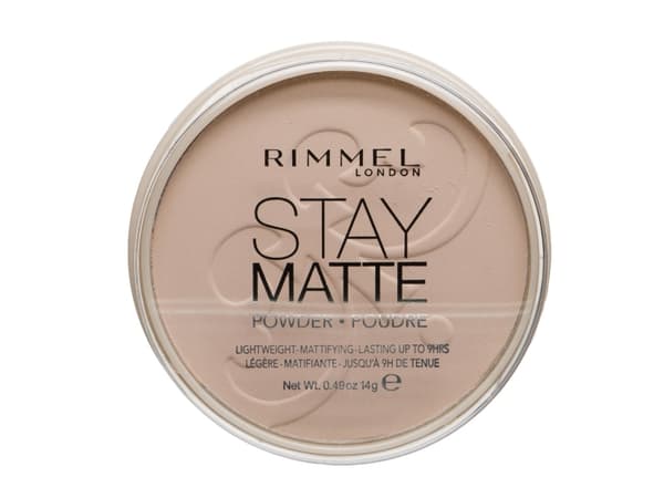 Rimmel London Stay Matte Pressed Powder, Mineral Formula for Long-lasting Shine Effect, Sandstorm, 14 g
