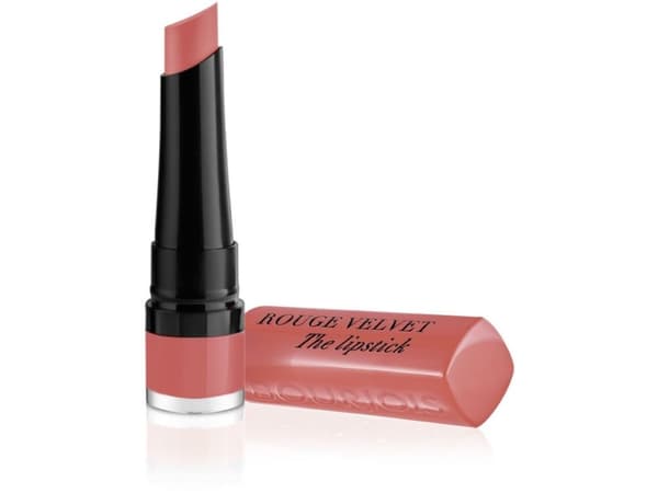 Bourjois Rouge Velvet The Lipstick Bullet Lipstick 2 Flaming'rose Pinks, 2.4g