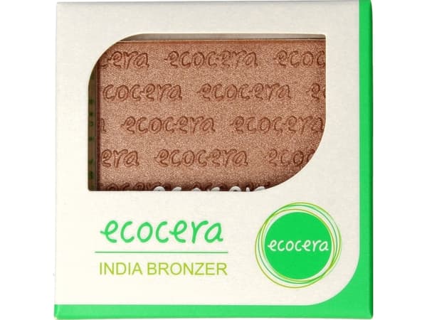 Ecocera Face Bronzer Pressed Powder 10g Vegan Make Up Paraben FREE INDIA SHADE