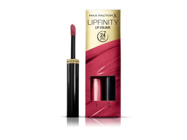 Max Factor Lipfinity Lip Colour, Röd, Just In Love, Kvinna, 1 styck, Låda