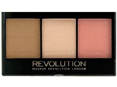 Makeup Revolution Ultra Sculp &amp; Contour do korygowania twarzy Kit Fair C01 11g