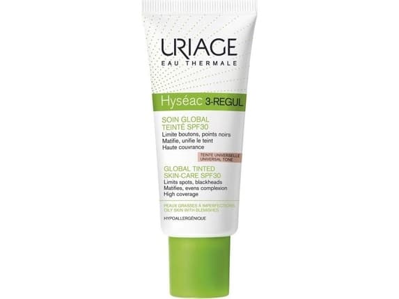 Uriage Hyséac 3-Regul SPF30 Global Tinted Skincare 40 ml
