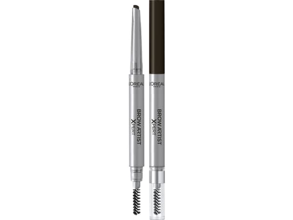 L'Oréal Paris Brow Artist Xpert, Sort, Ebony, 1 stk, POLYETHYLENE, CETEARYL ETHYLHEXANOATE, OCTYLDODECANOL, DICALCIUM, PHOSPHATE, NYLON-12, ALUMINUM.