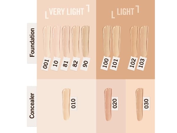 Rimmel London Match Perfection Foundation, SPF 20, 102 Light Nude 30ml