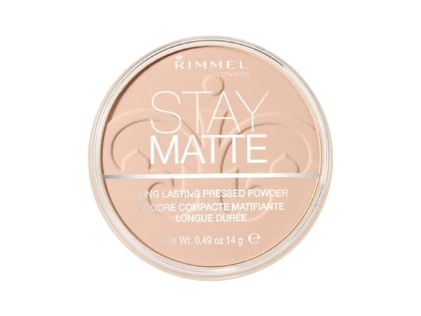 Rimmel Stay Matte Pressed Powder, Warm Honey, Krukke, Komprimert Pulver, Matte, 14 ml, Kvinner