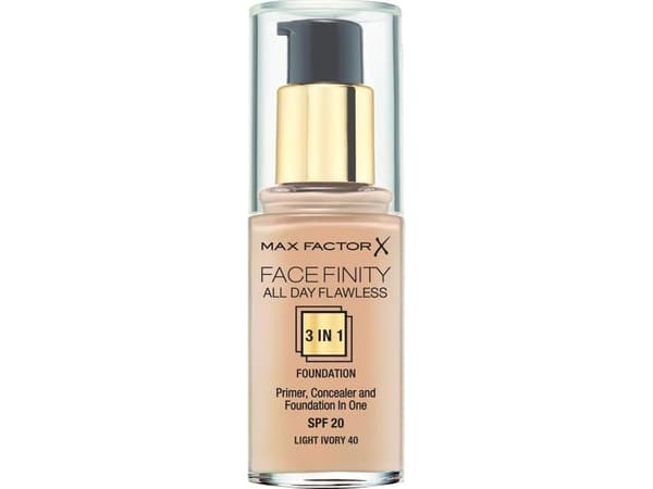 Max Factor Facefinity All Day Flawless Flexi-Hold 3in1 Primer Concealer Foundation SPF20 40 30 ml