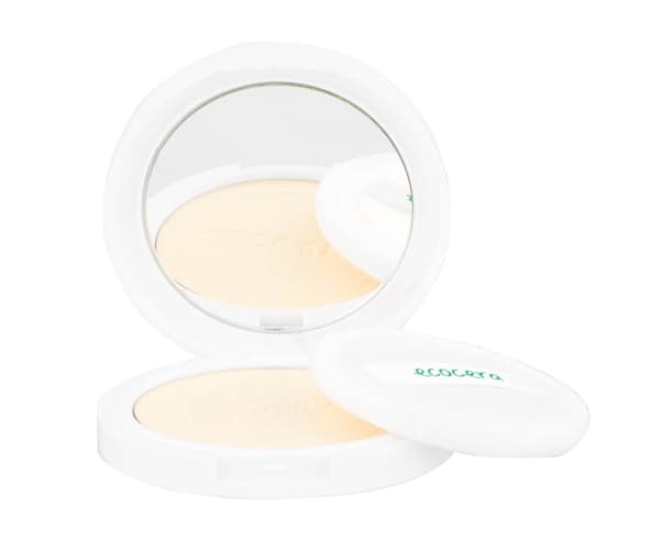 ECOCERA Face Setting Powder Translucent Banana Pressed Powder Hypoallergenic Natural Vegan 10g