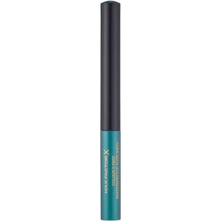 Max Factor Color Xpert Waterproof 04 Metallic Turquoise Blue Eyeliner