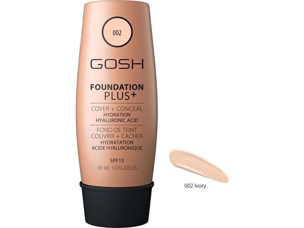 GOSH_Foundation Plus+ opaque and corrective face primer 002 Ivory 30ml