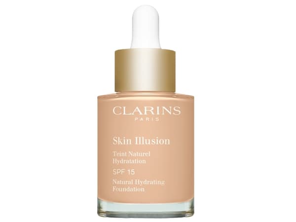 CLARINS SKIN ILLUSION NATURAL HYDRATING FOUNDATION SPF 15 108W Sand 30ML