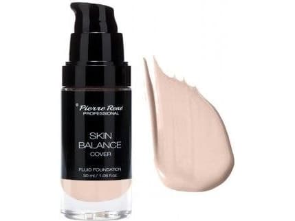 PIERRE RENE_Skin Balance Cover Fluid Foundation waterproof coverage foundation 21 Porcelain 30ml