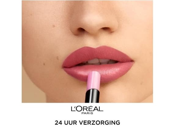 L’Oreal Paris L'OREAL_Infallible 24H Duo Lipstick długotrwała pomadka i błyszczyk do ust 2w1 121 Flawless Fuschia